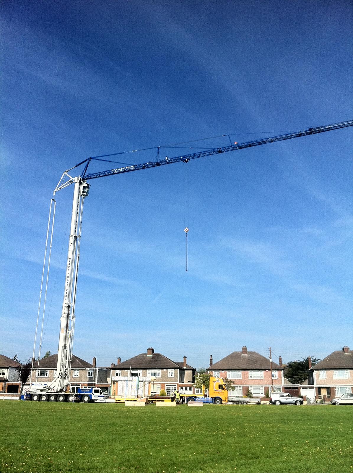 Telescopic Crawler Crane